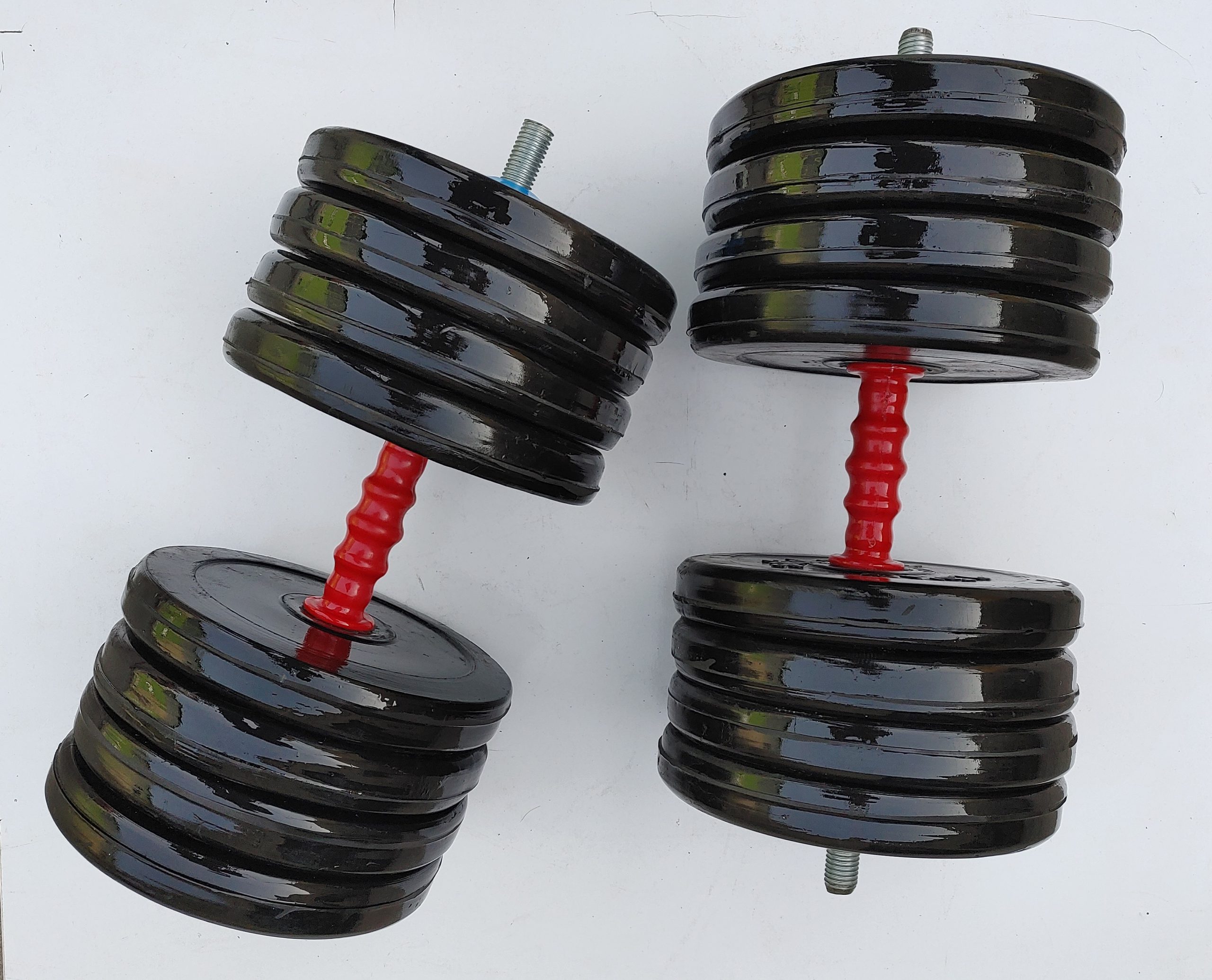 دمبل متغیر «بوش فلزی» solide steel ست 40 کیلویی - Image 2