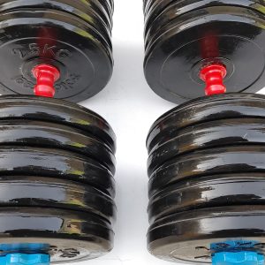 دمبل متغیر «بوش فلزی» ست 50 کیلویی